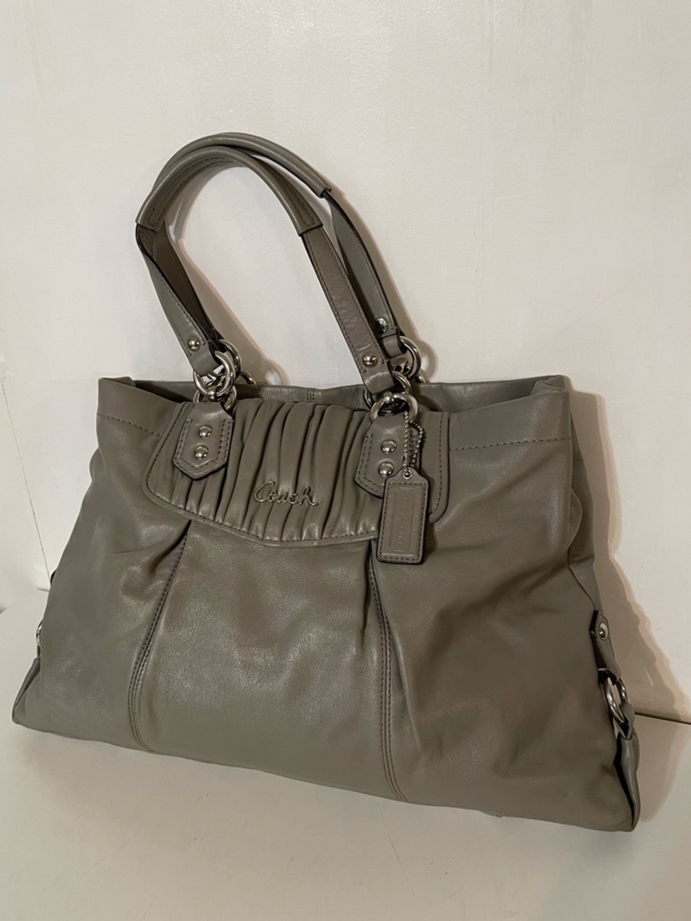 Coach Ashley Bag in Gray